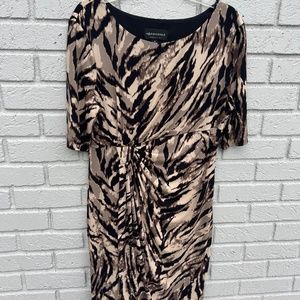Animal print dress  by Connected Apparel